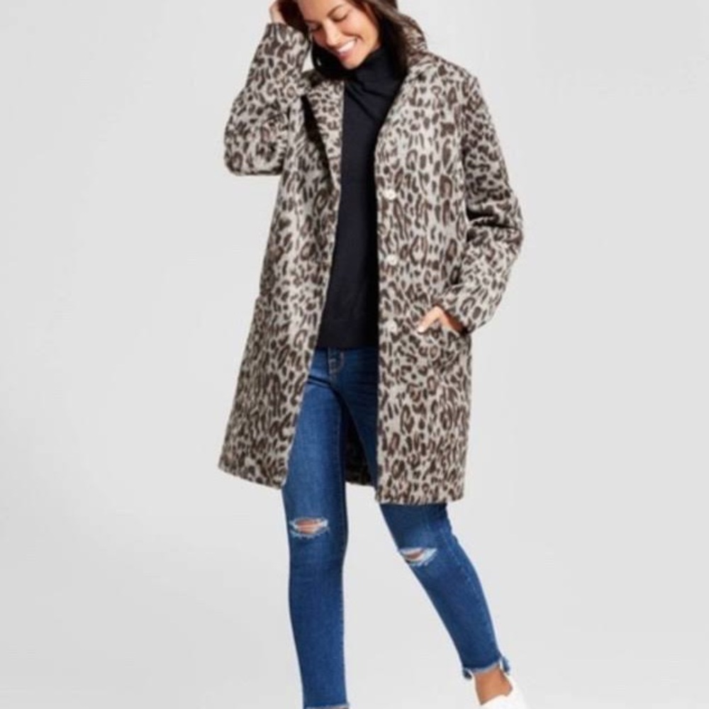 TARGET CHEETAH WINTER COAT